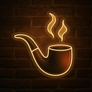 Sherlock Holmes Pipe LED Neon Sign