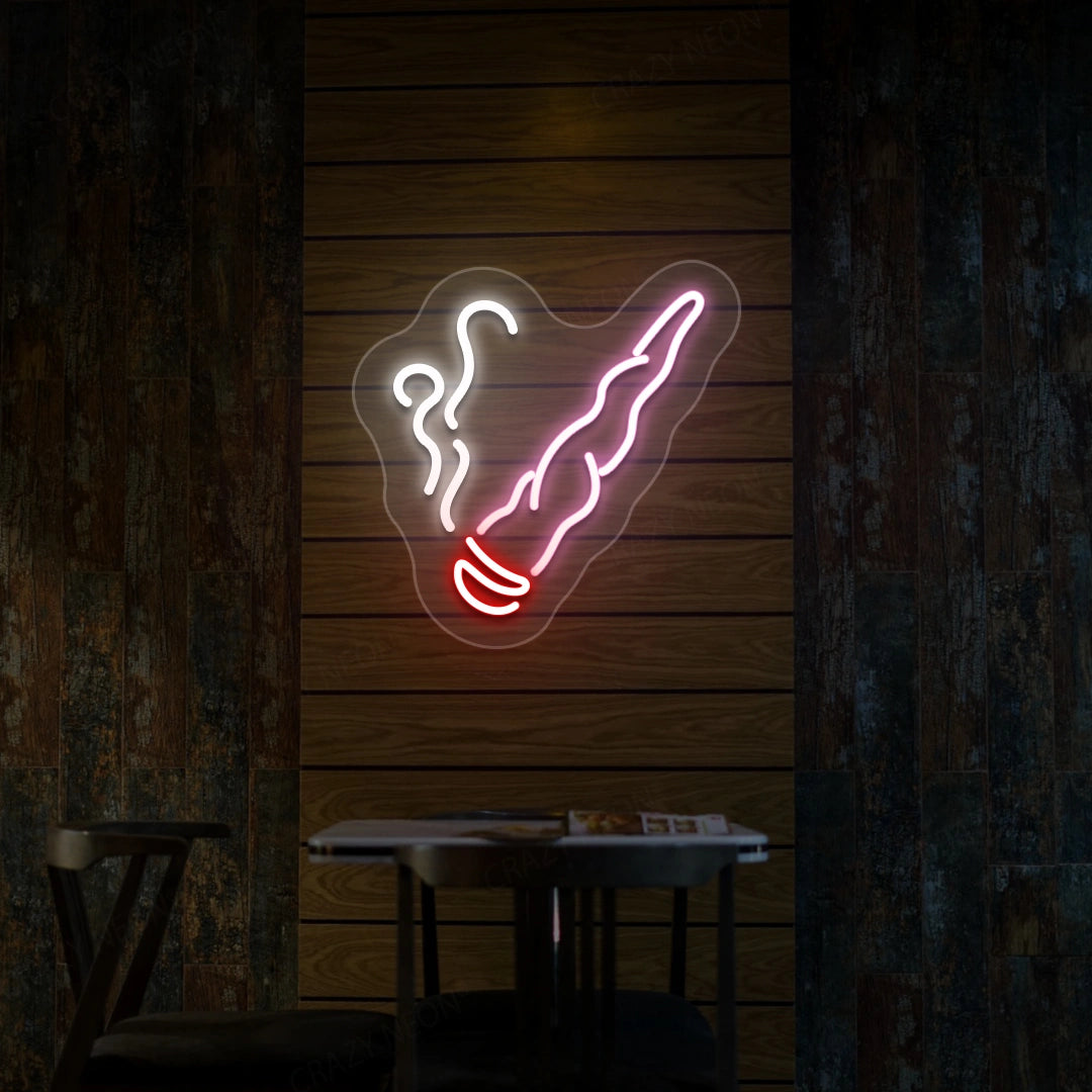Smoke Cigar Neon Sign image 2