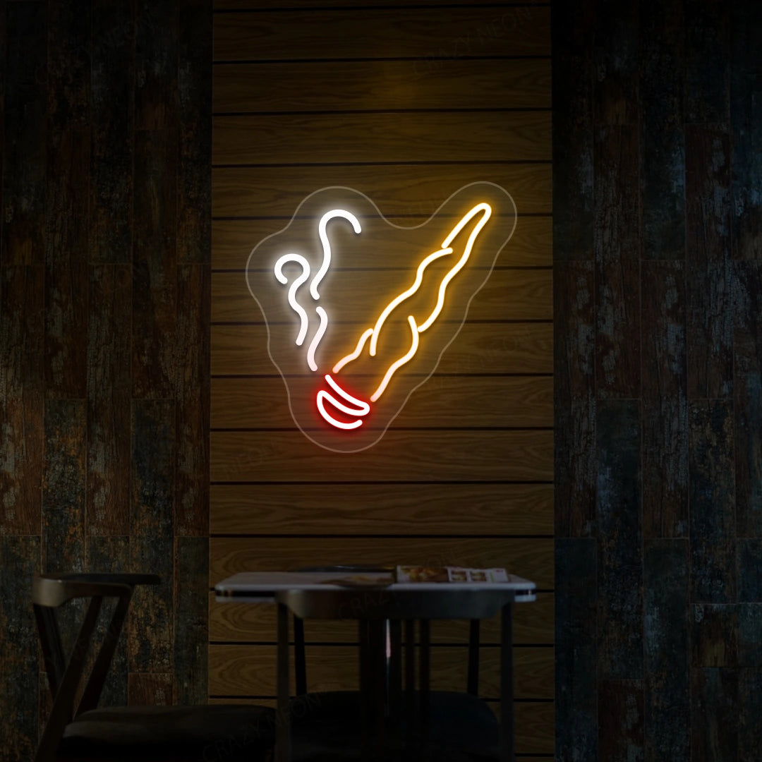 Smoke Cigar Neon Sign image 3