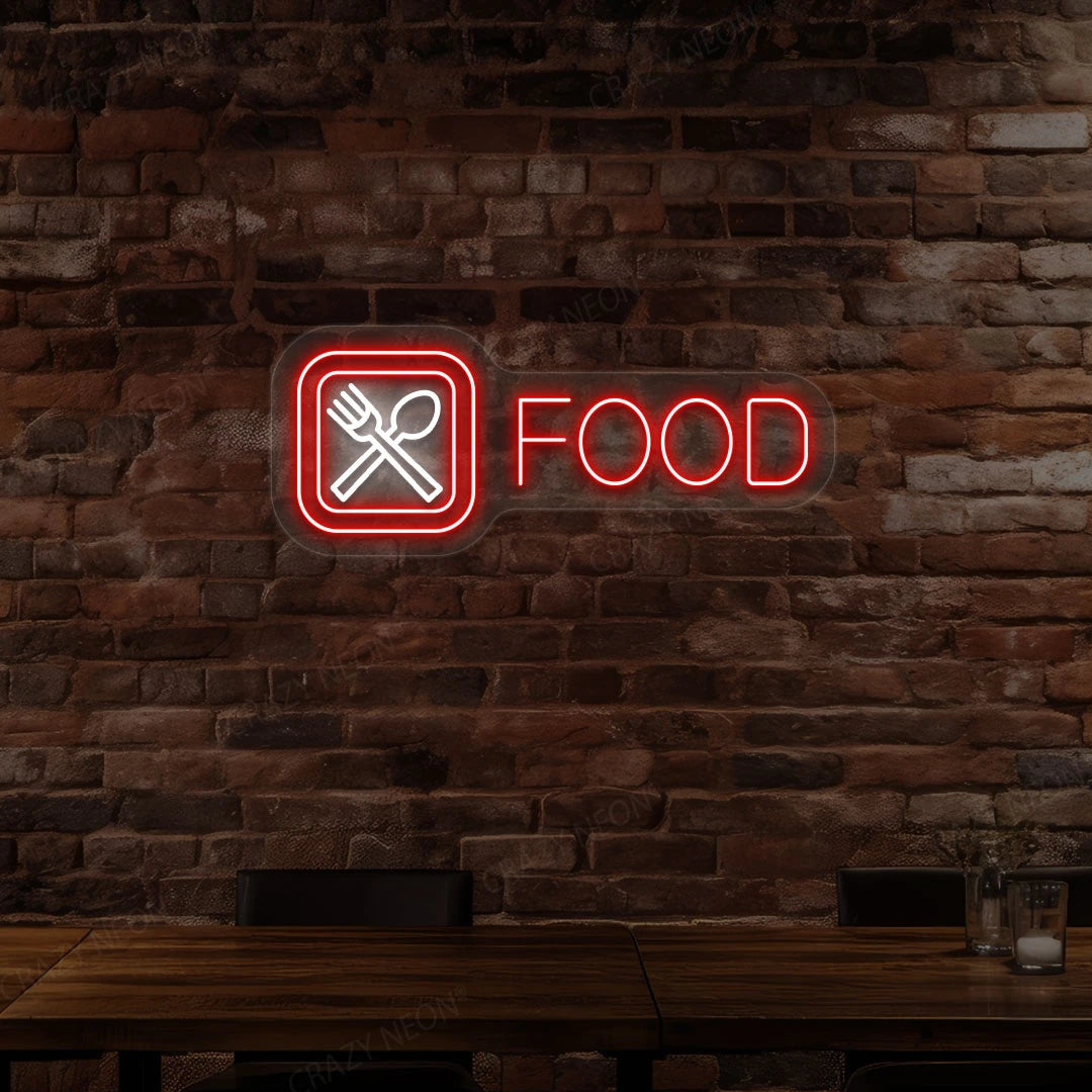 Spoon and Fork Personalized Neon Sign image 5