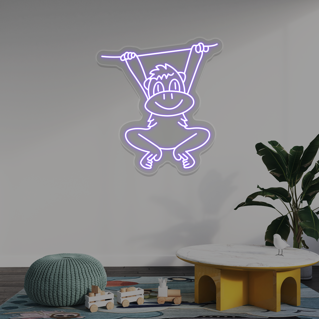 Swinging Monkey Neon Sign image 5