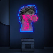 Not Art LED Neon Sign | Ironic Wall Decor