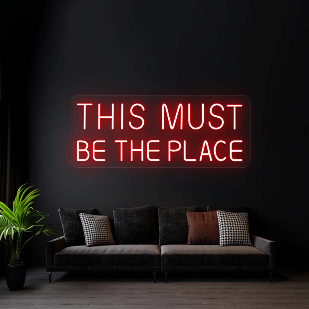 This Must Be The Place Sign image 1