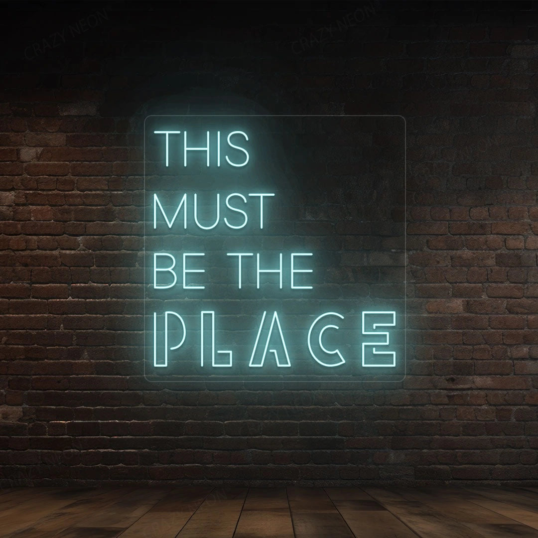 This Must Be The Place Sign image 3