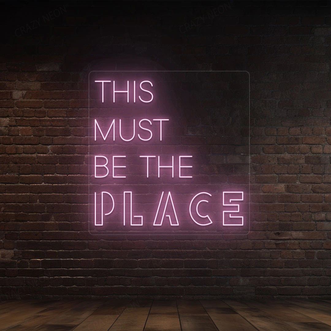 This Must Be The Place Sign image 6