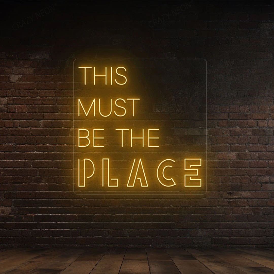 This Must Be The Place Sign image 9