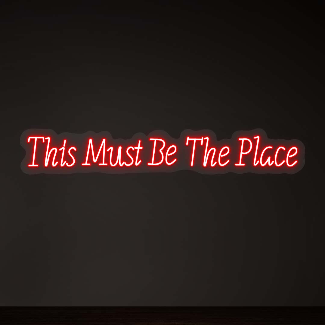 This Must Be The Place Sign image 5
