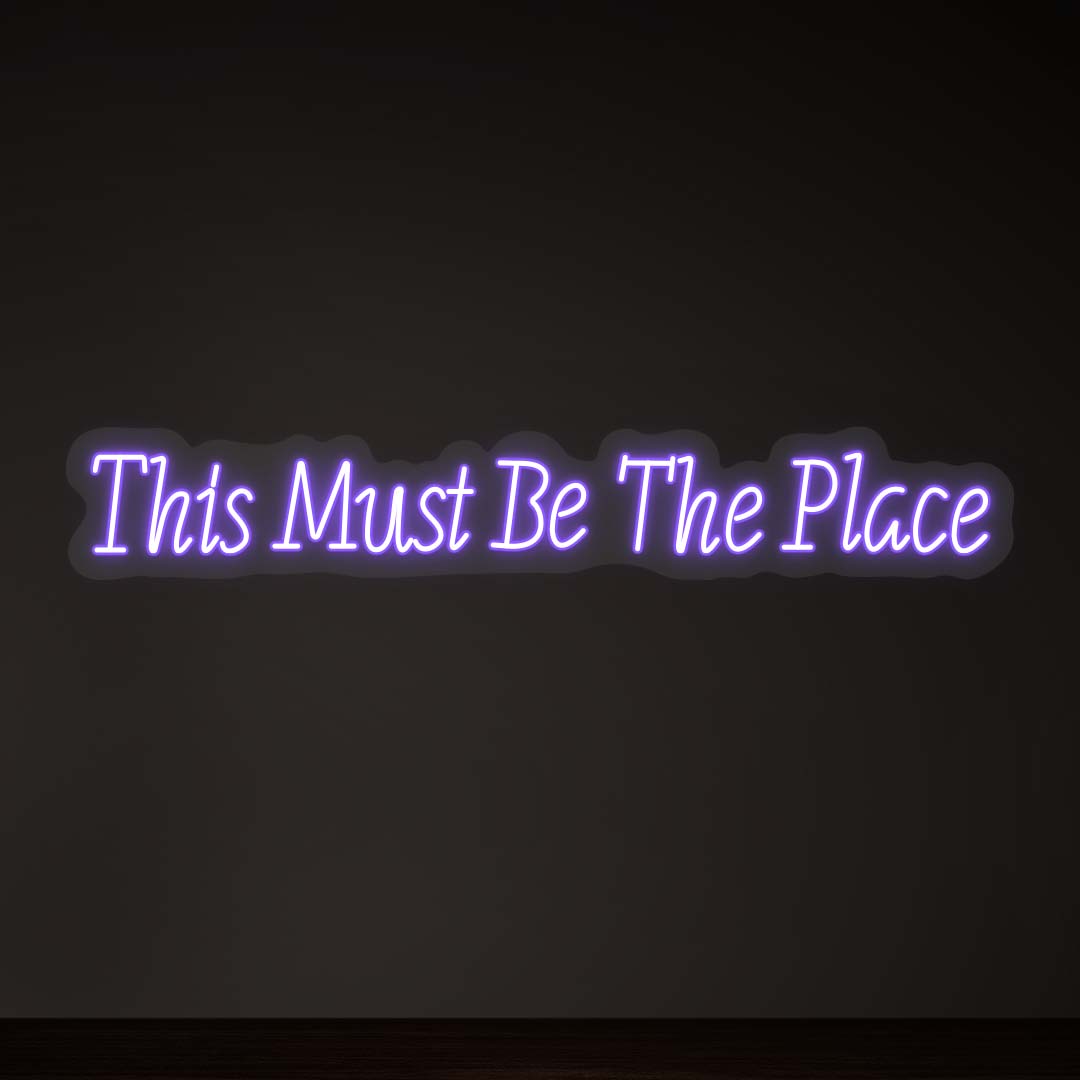 This Must Be The Place Sign image 6