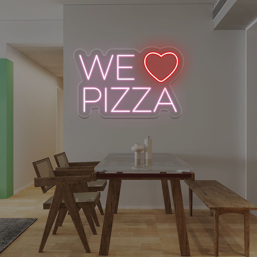We Love Pizza Neon Sign image 9