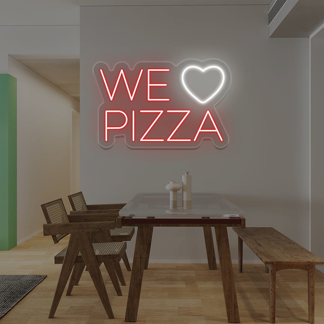We Love Pizza Neon Sign image 2
