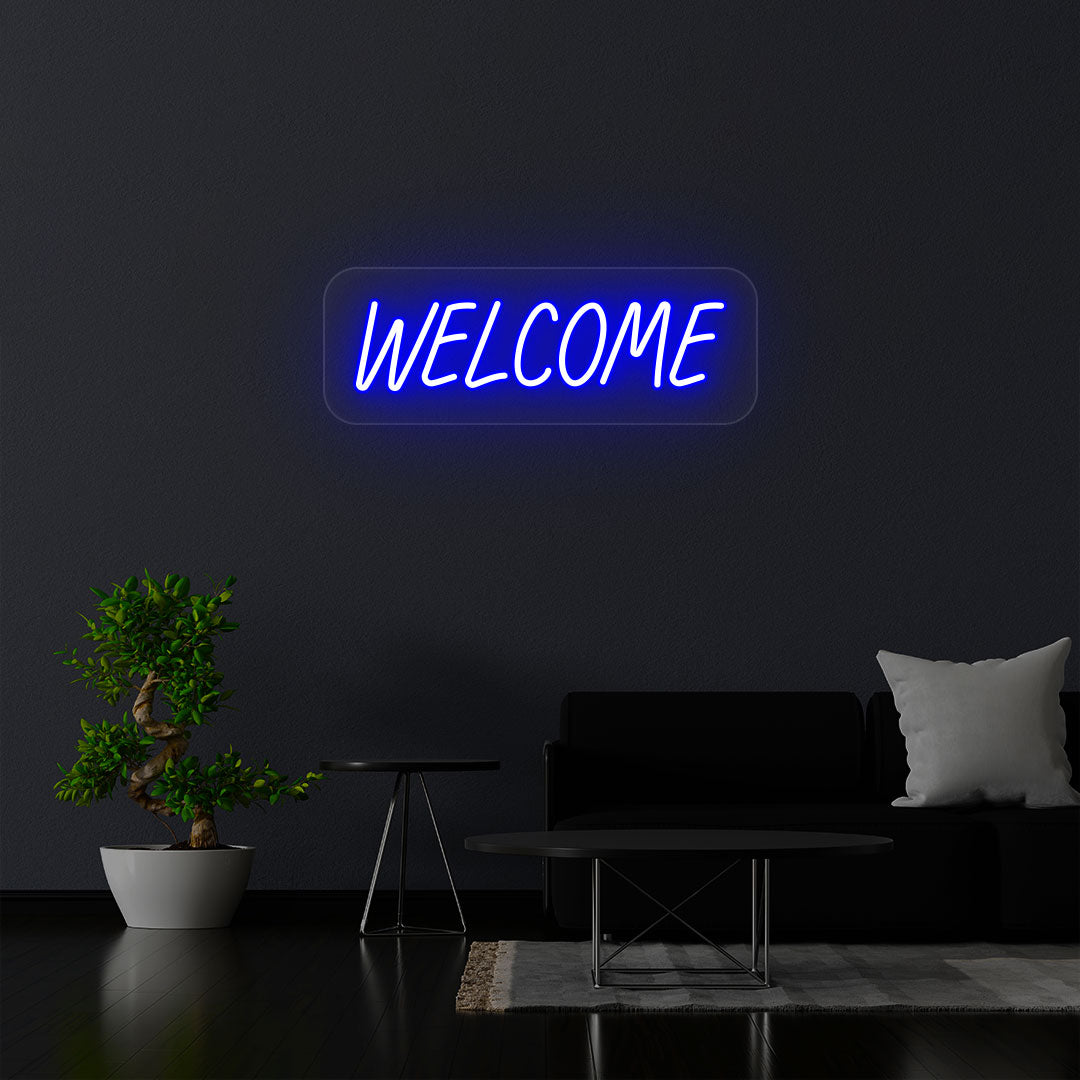 Welcome Neon Sign image 6