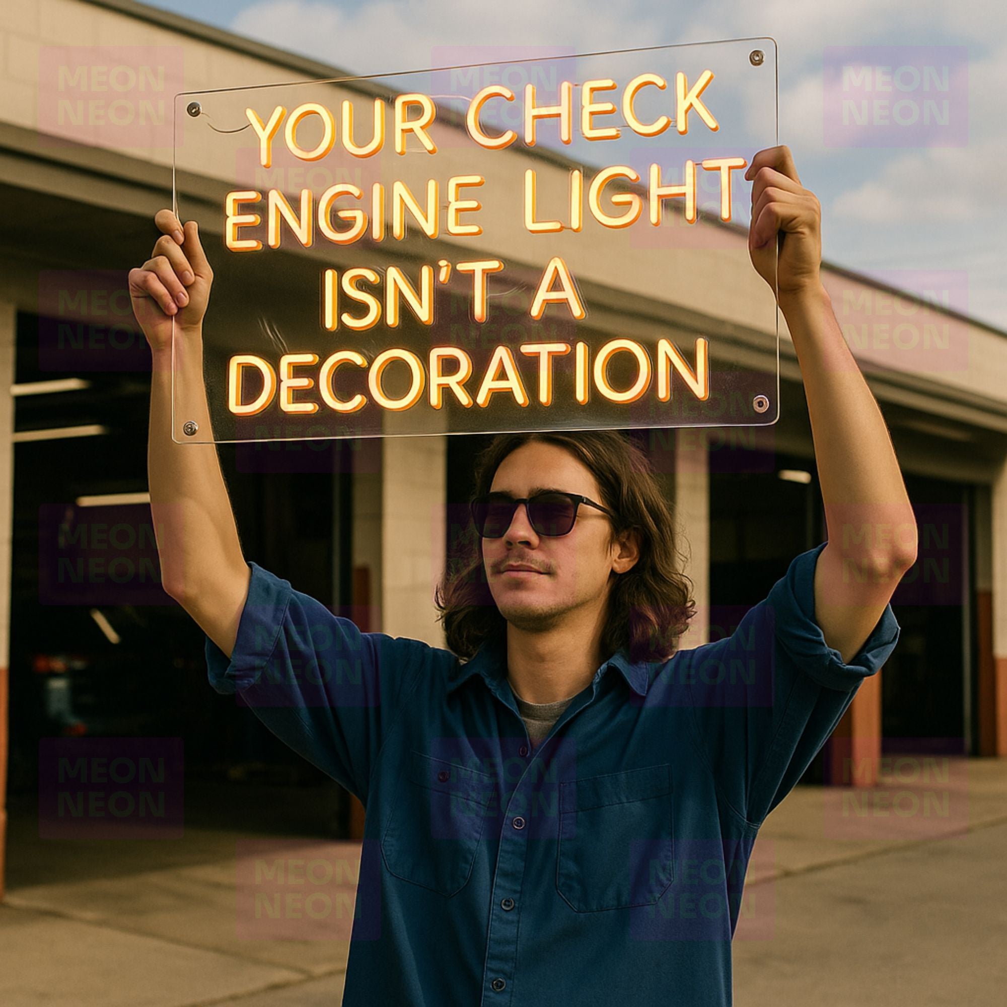 Your Check Engine Light Isn't A Decoration - LED Neon Sign