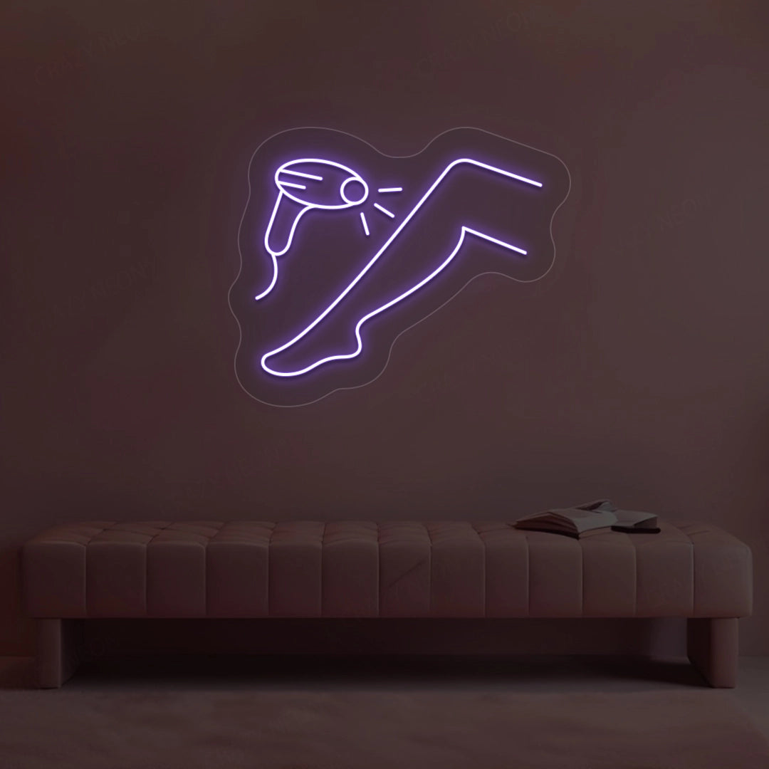Laser Hair Removal Neon Sign image 5