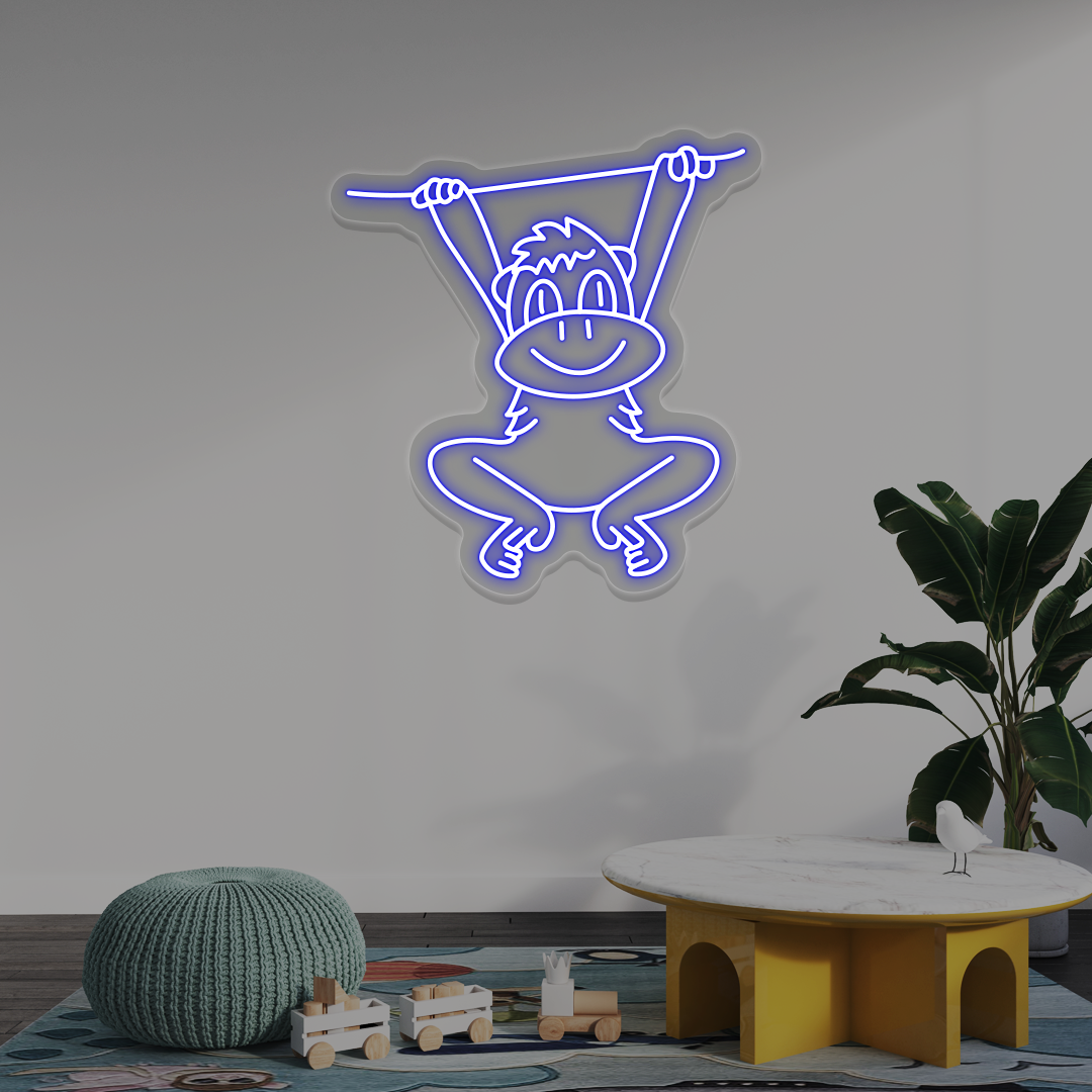 Swinging Monkey Neon Sign image 7