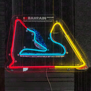 Bahrain International Circuit Neon LED Light Strip Sign Acrylic Body Car Logo for Use Color Temperature - LED Neon Sign