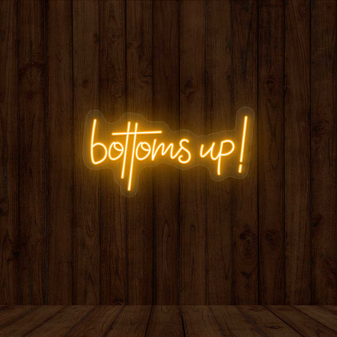 Bottoms Up Neon Sign image 1