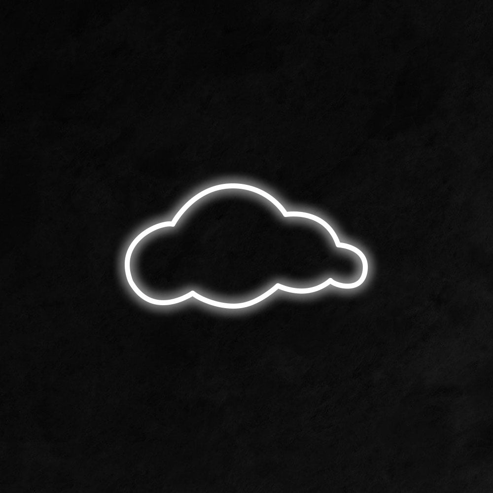Cloud LED Neon Sign (Style 2) in Cool White