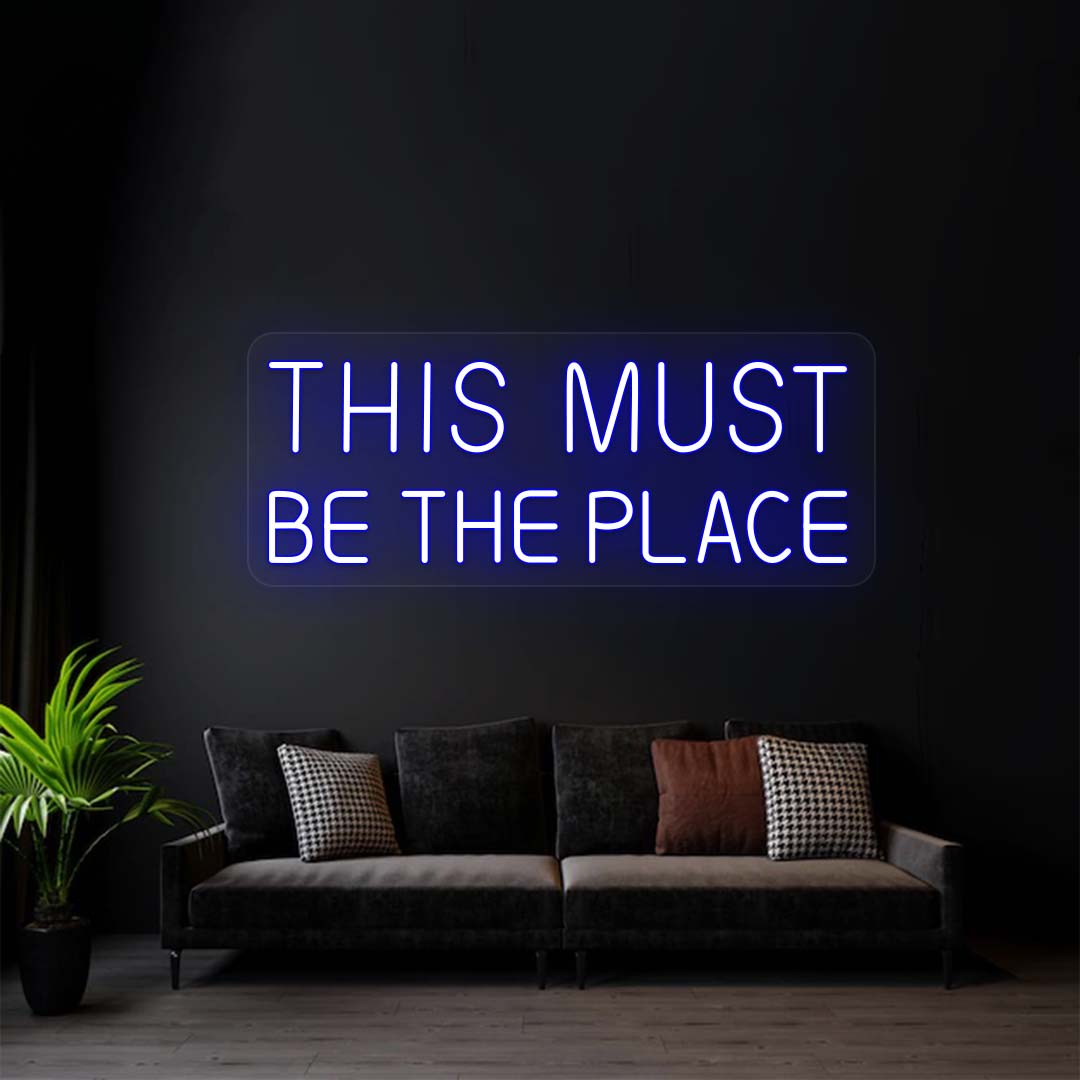 This Must Be The Place Sign image 7