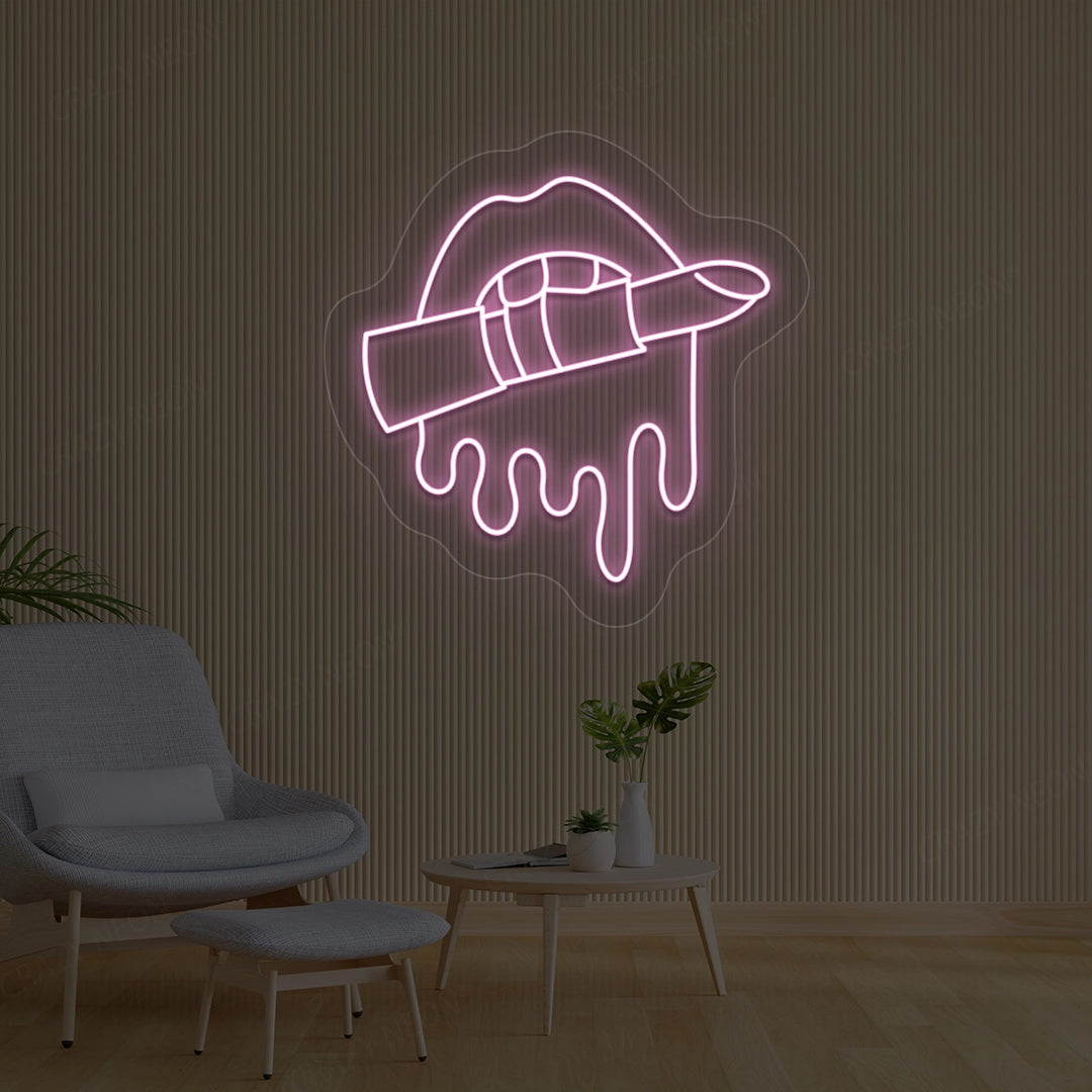 Lipstick Makeup Artist Neon Sign image 5