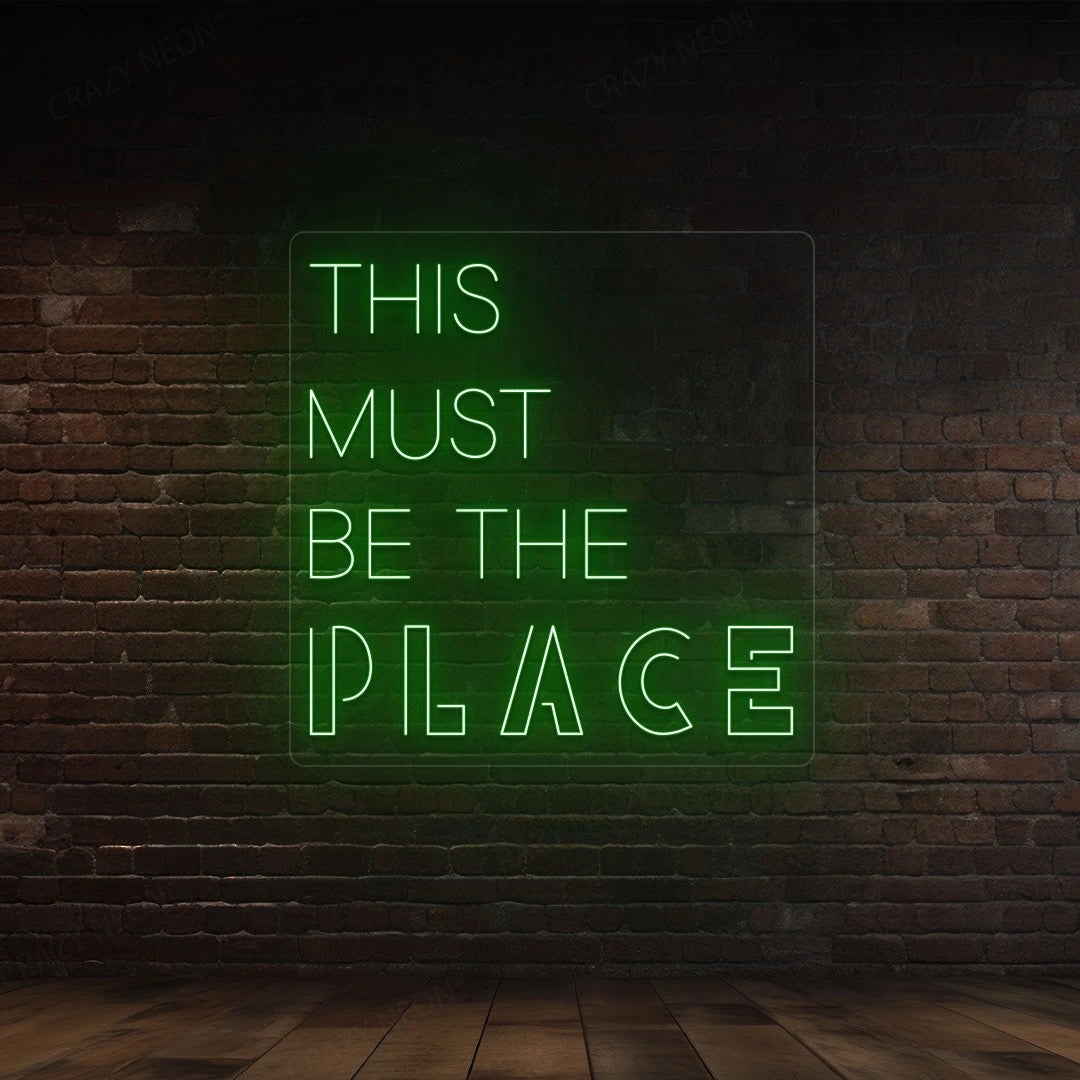 This Must Be The Place Sign image 2