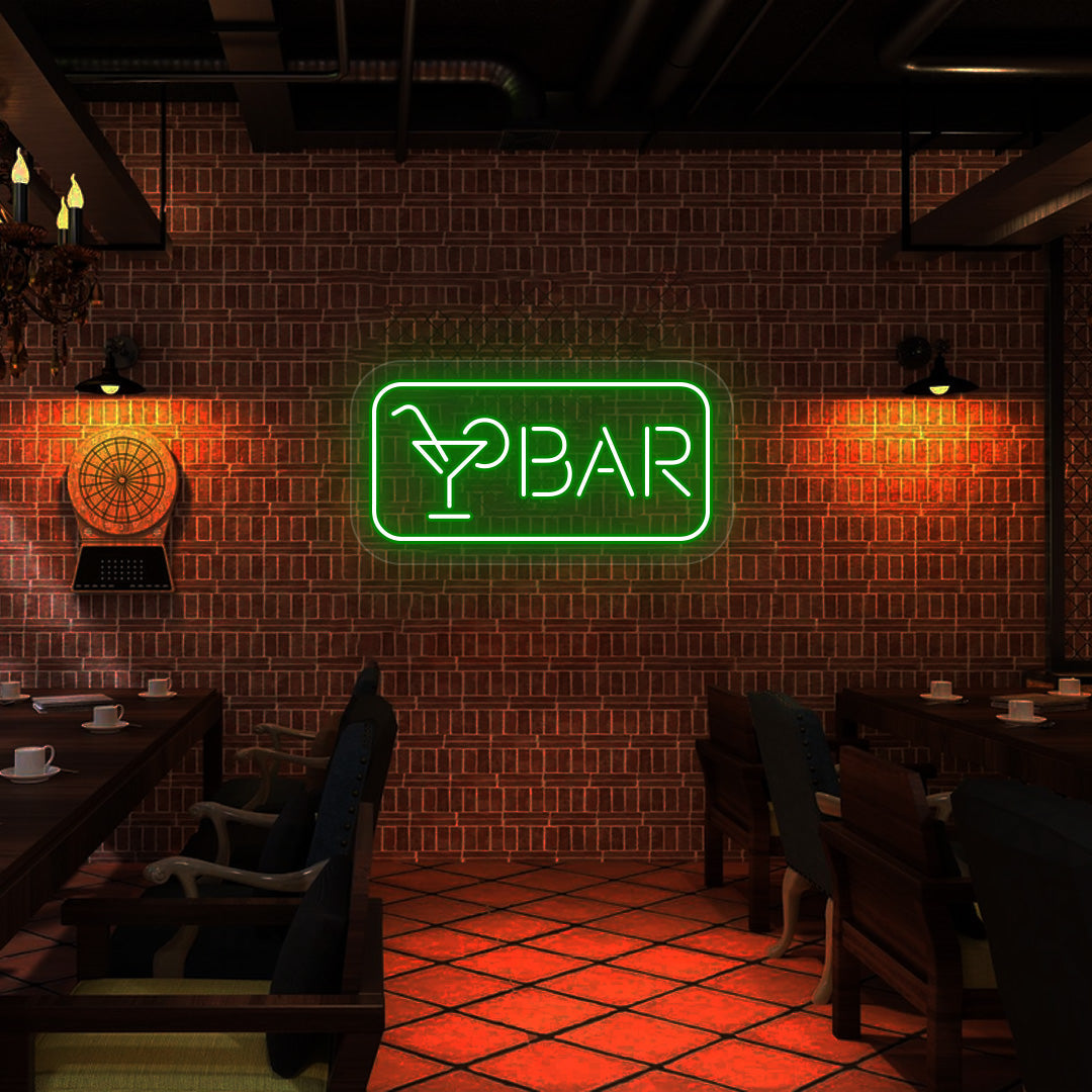 Cocktail Glass Bar Neon Sign image 7