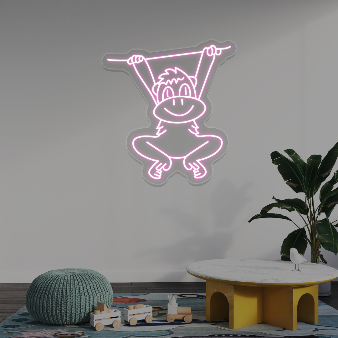 Swinging Monkey Neon Sign image 8