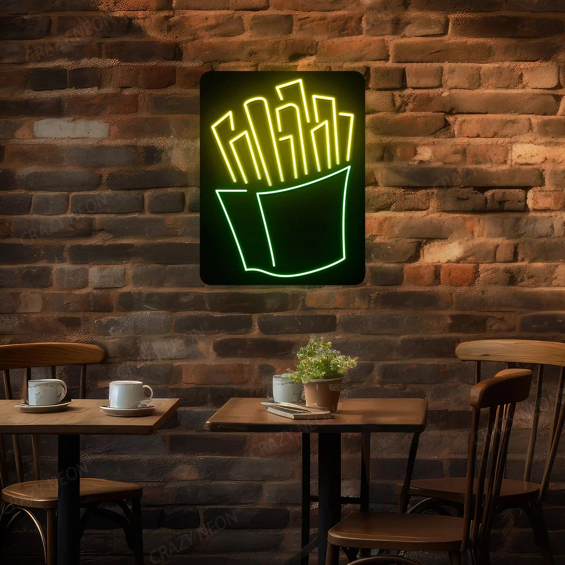 Fries Neon Sign image 2