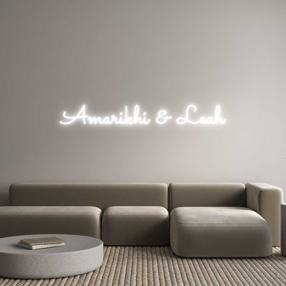 Custom Neon: Amarikhi & Leah