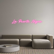 Custom Neon: La Puerta Negra