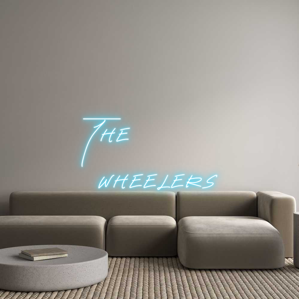 Custom Neon: The
 Wheelers