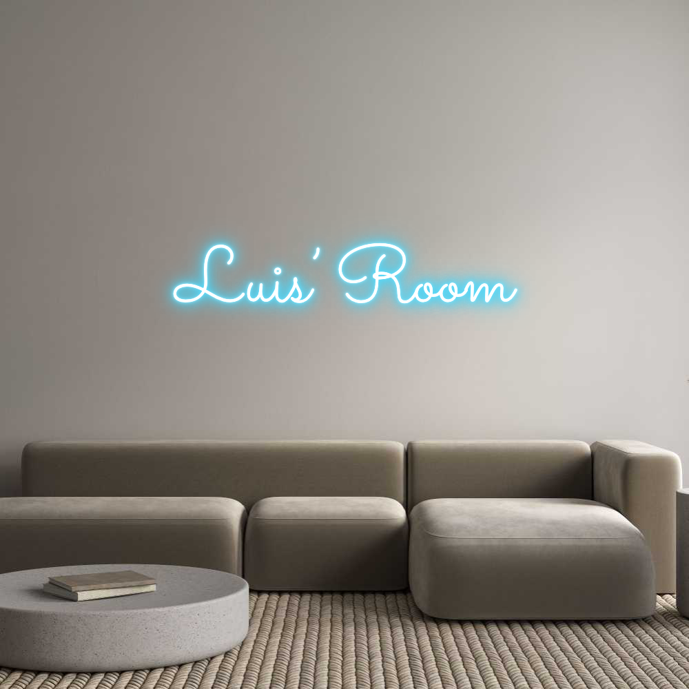 Custom Neon: Luis’ Room