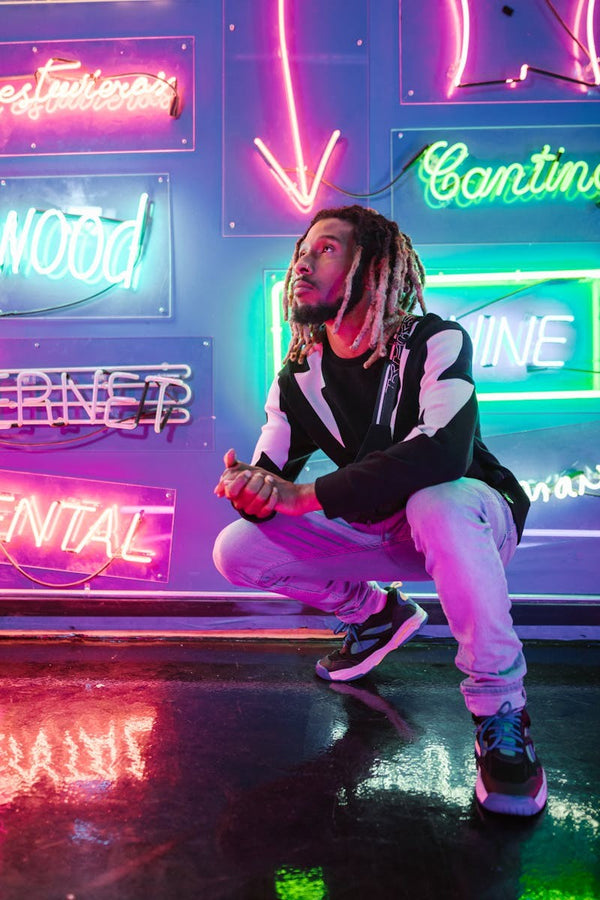 Black boy Neon