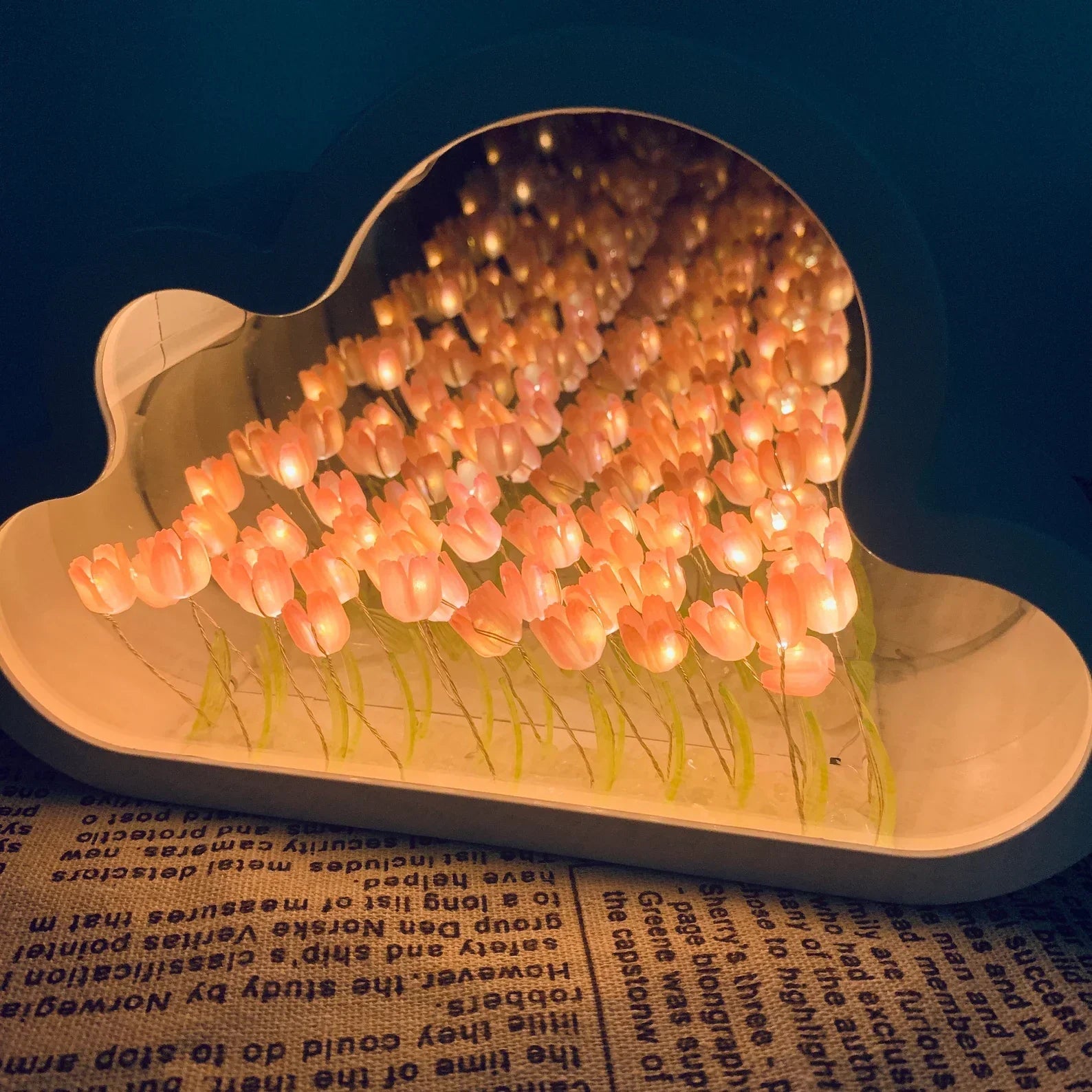 DIY Infinity Tulip Mirror Kit