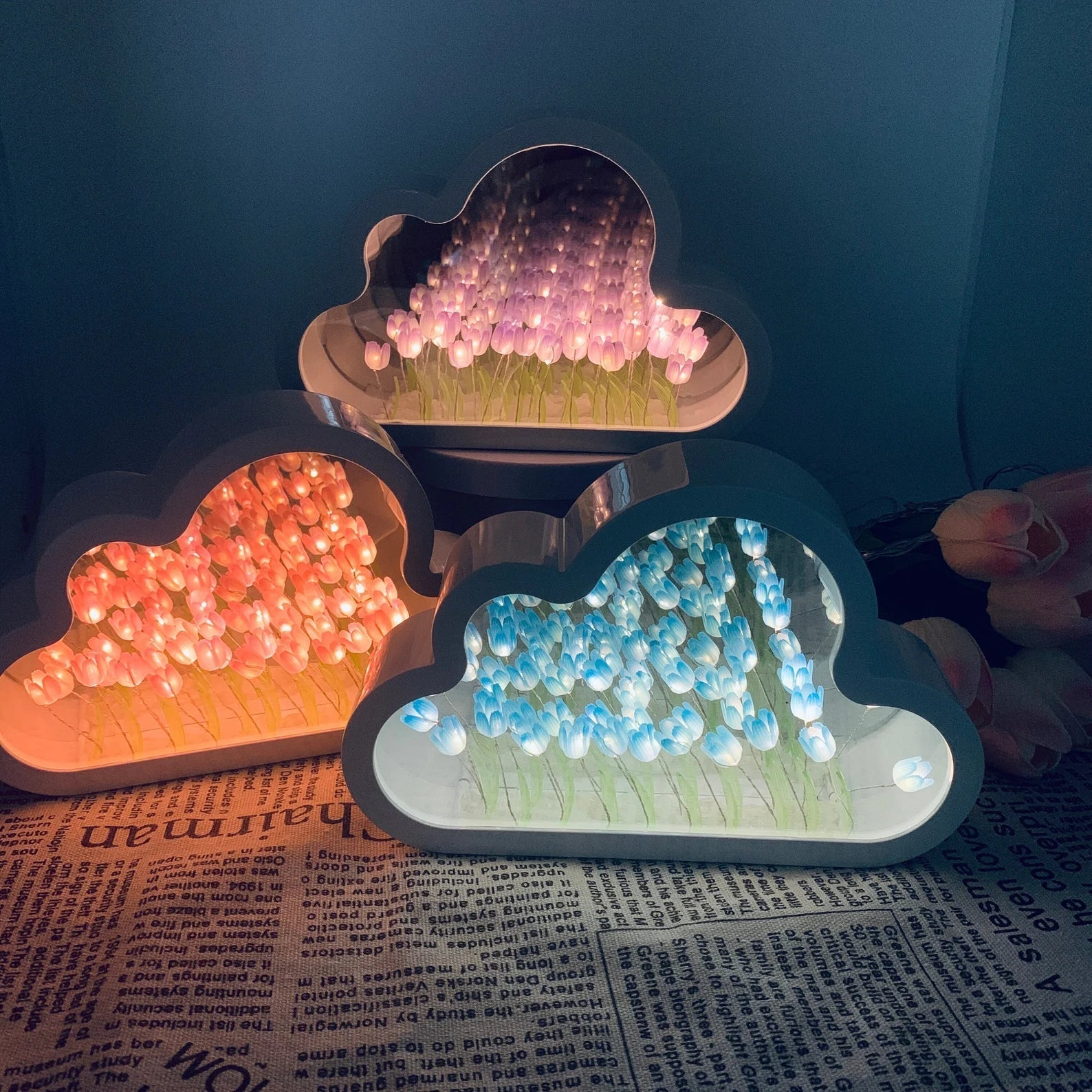 DIY Infinity Tulip Mirror Kit
